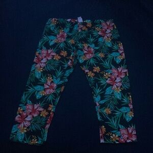 Floral Print Pants